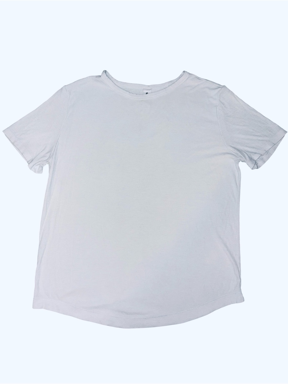 Yogalicious Women's Short Sleeve Crew Tee in White